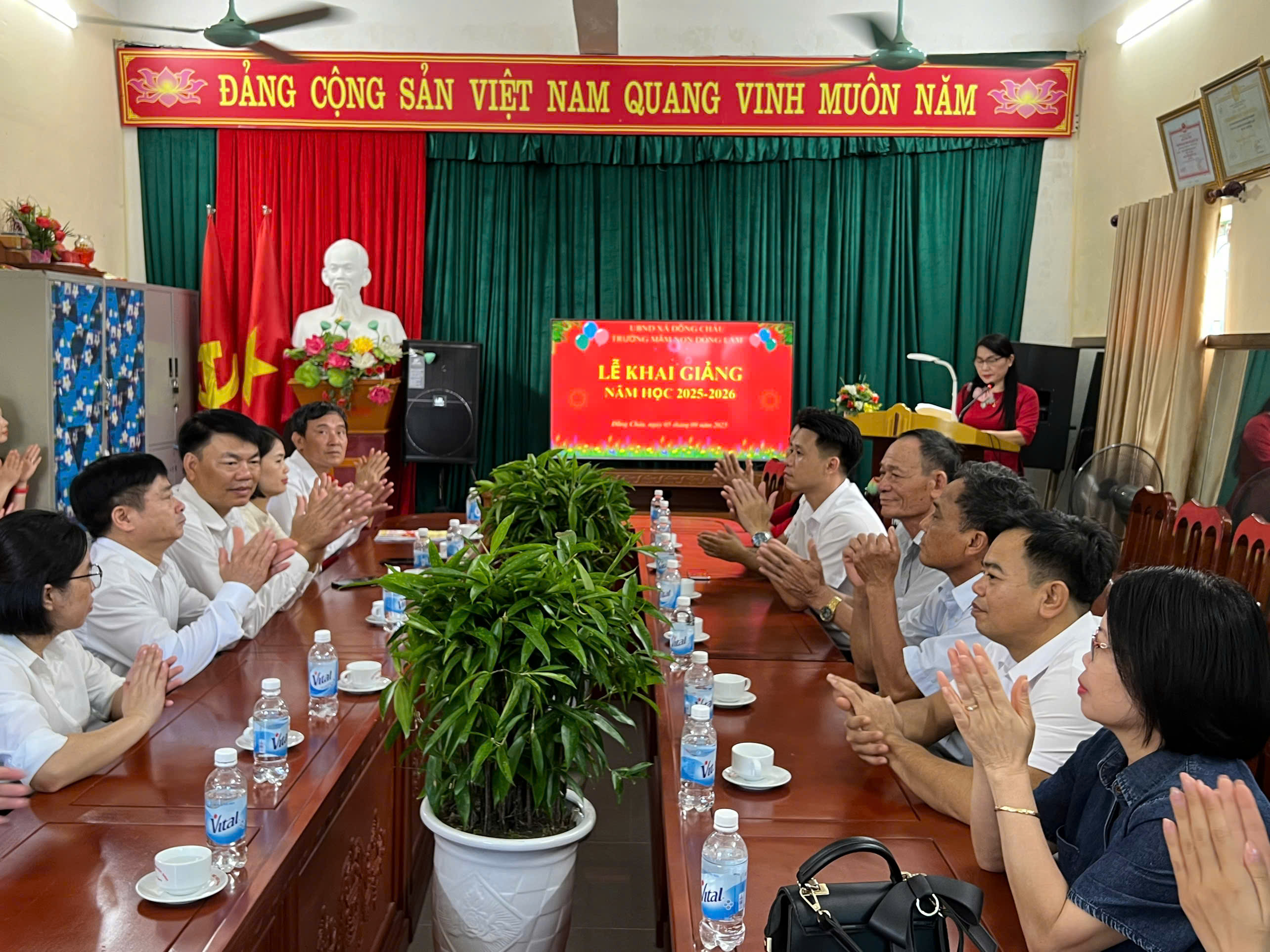 Tưng bừng tổ chức Lễ khai giảng năm học mới 2025-2026 xã Đồng Châu